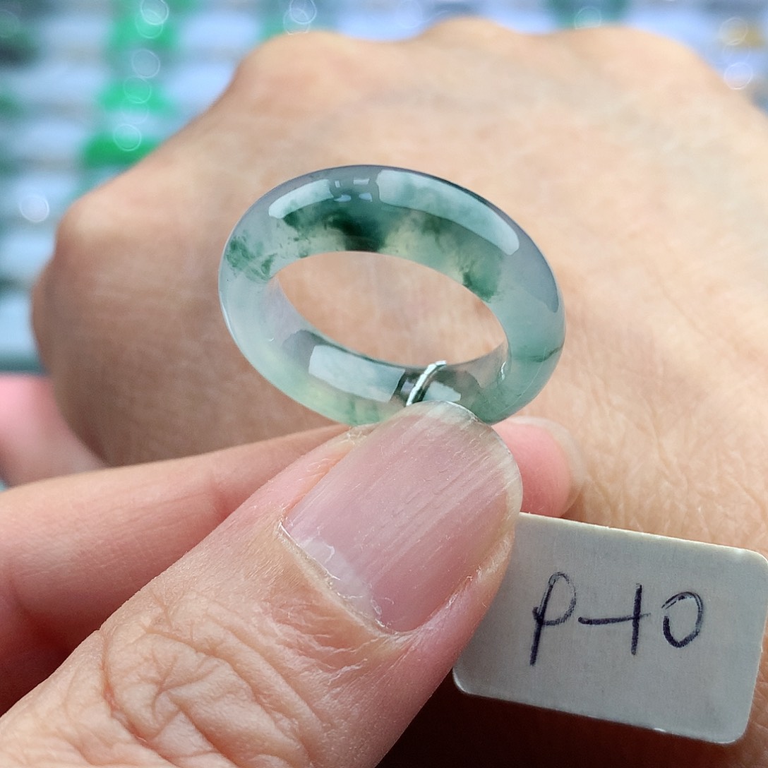 未镶嵌戒指翡翠9-10号