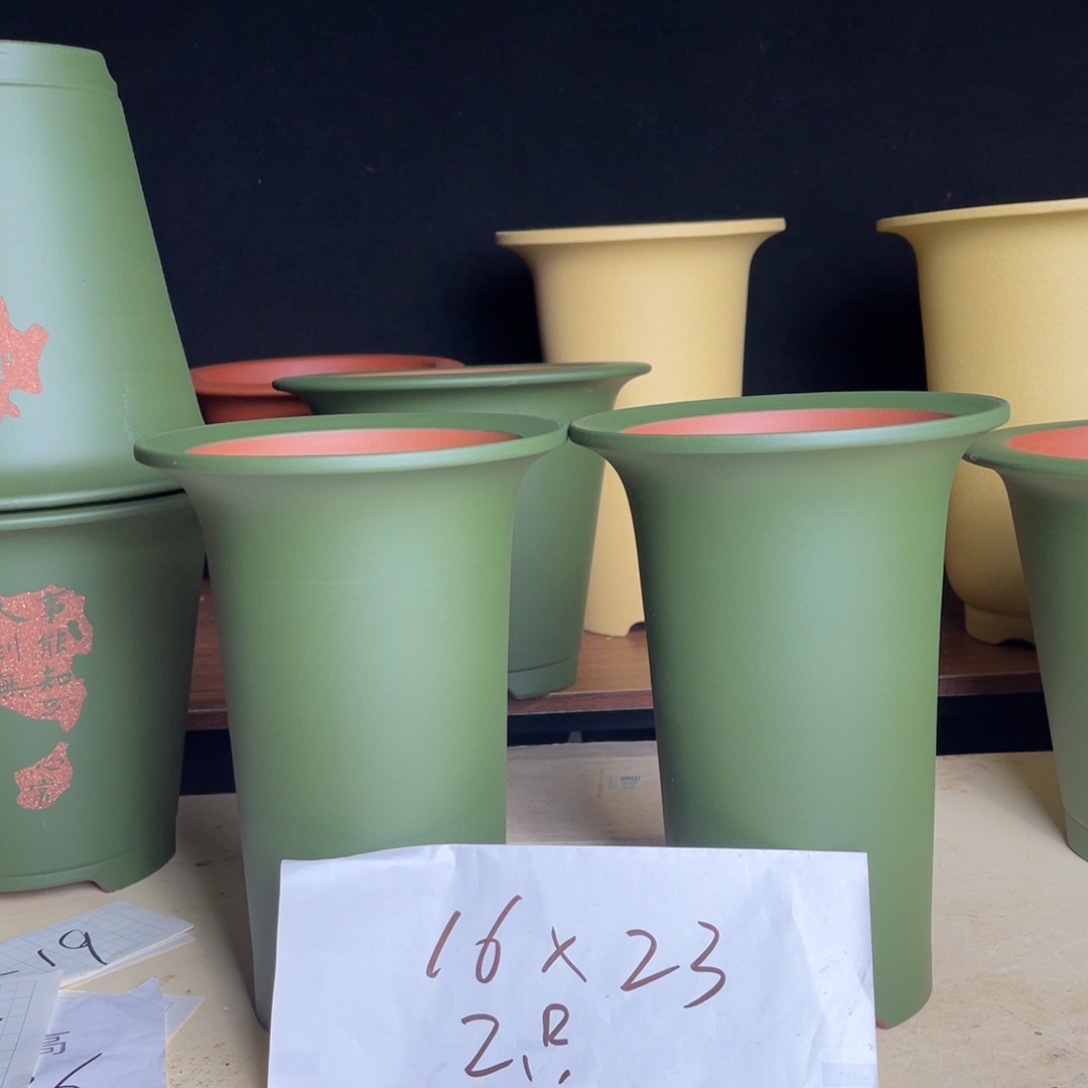 宜兴原矿紫砂花盆
