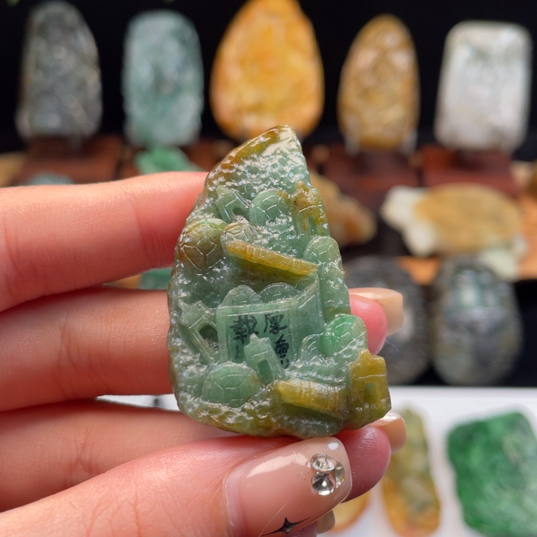 定制翡翠未镶嵌翡翠