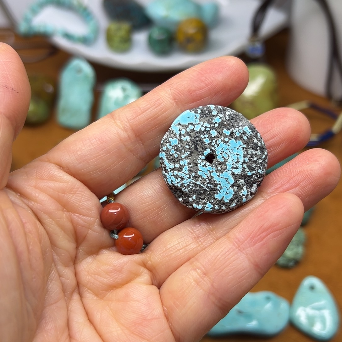 嗨***山玛瑙/玉髓未镶嵌吊坠