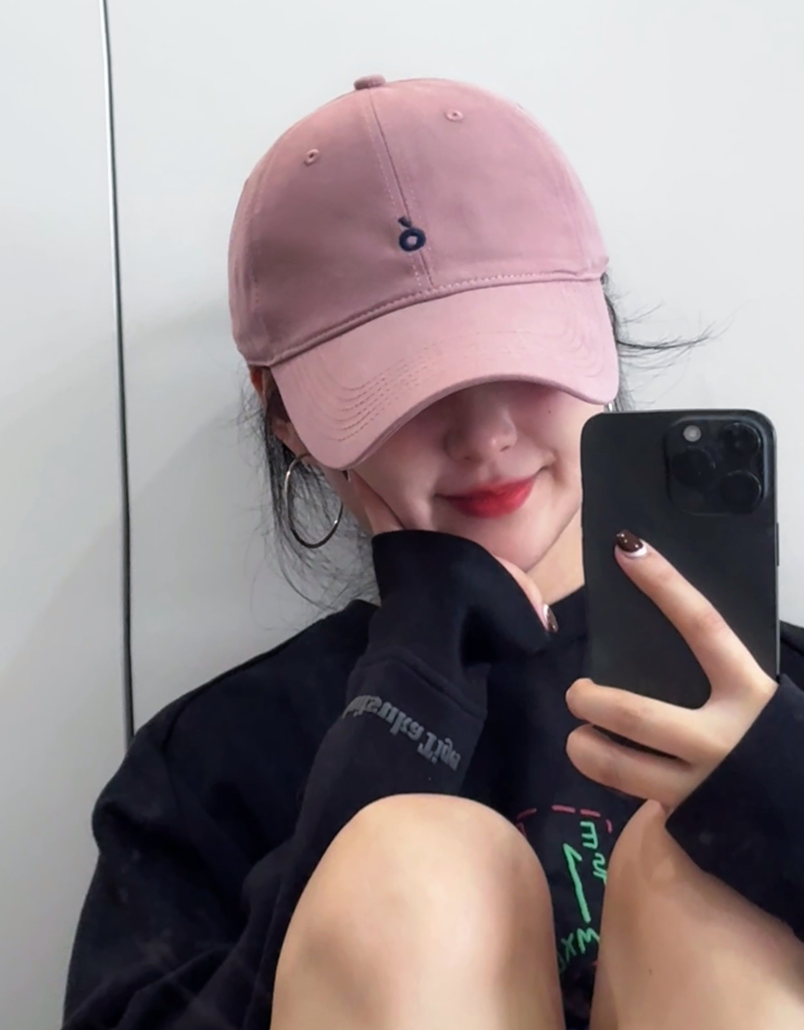 秋季新款明星同款苹果字母软顶棒球帽显脸小韩系百搭简约男女同款