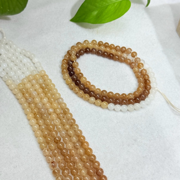 天然和田玉 糖料渐变珠串108 简单百搭贵气 多样性发拍一发一
