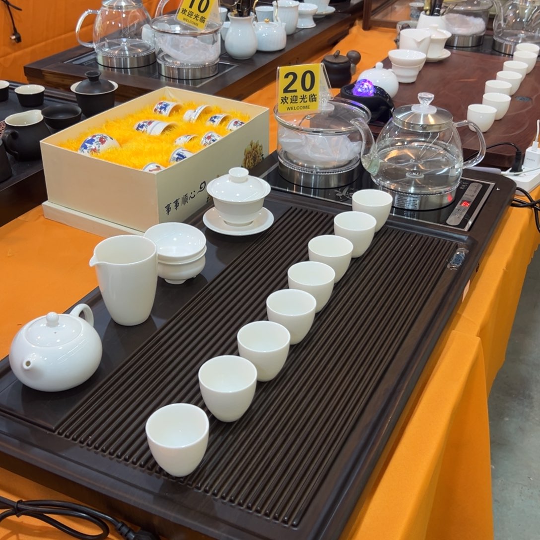 陶瓷茶具特价上新季正定送正