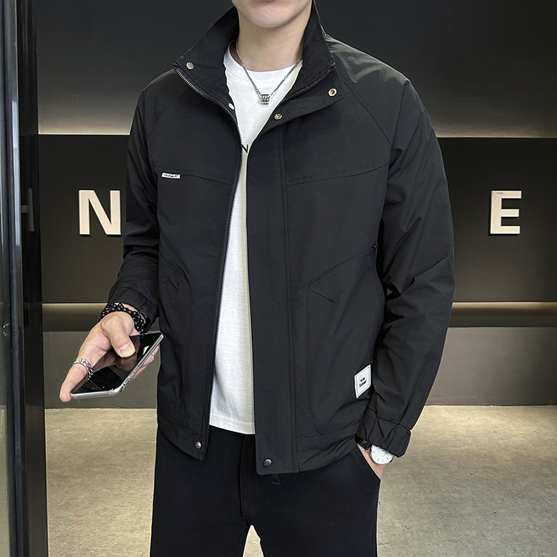 TUCANO/啄木鳥立领春季男秋季男士宽松工装夹克时尚上衣男士宽松