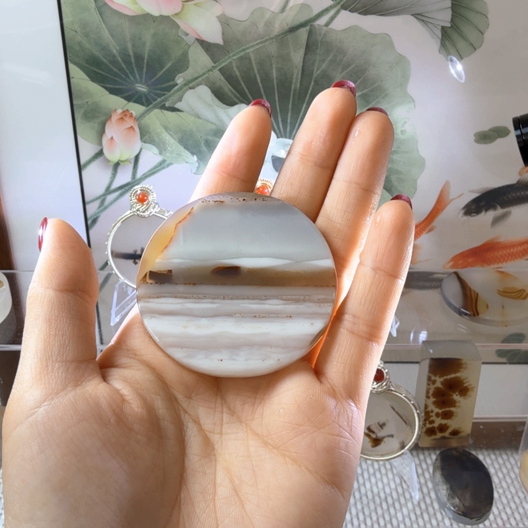 未镶嵌吊坠(不含链)玛瑙/玉髓35