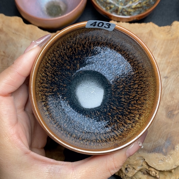 茶盏建窑建盏主人杯403微瑕
