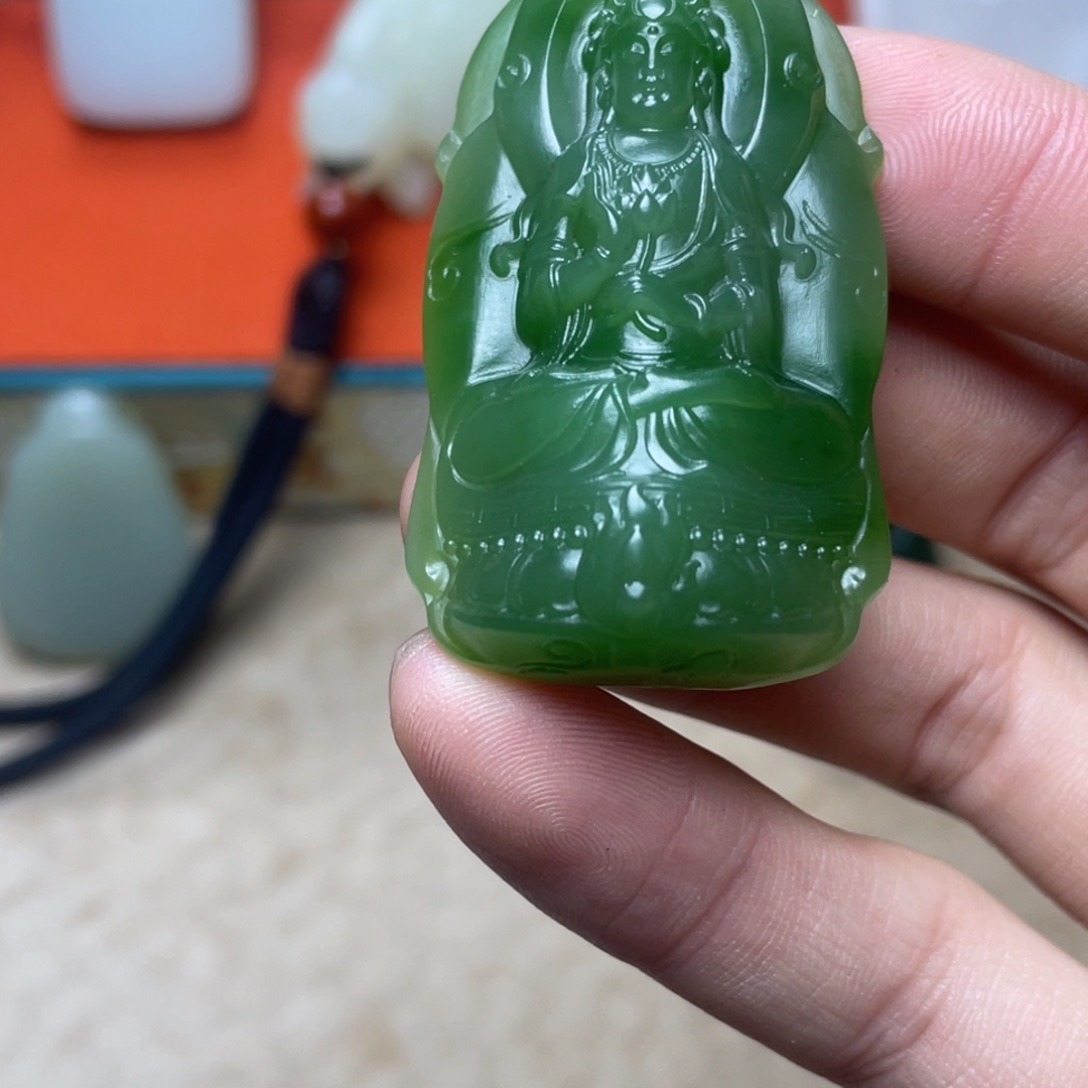 吊坠(不含链)未镶嵌和田玉