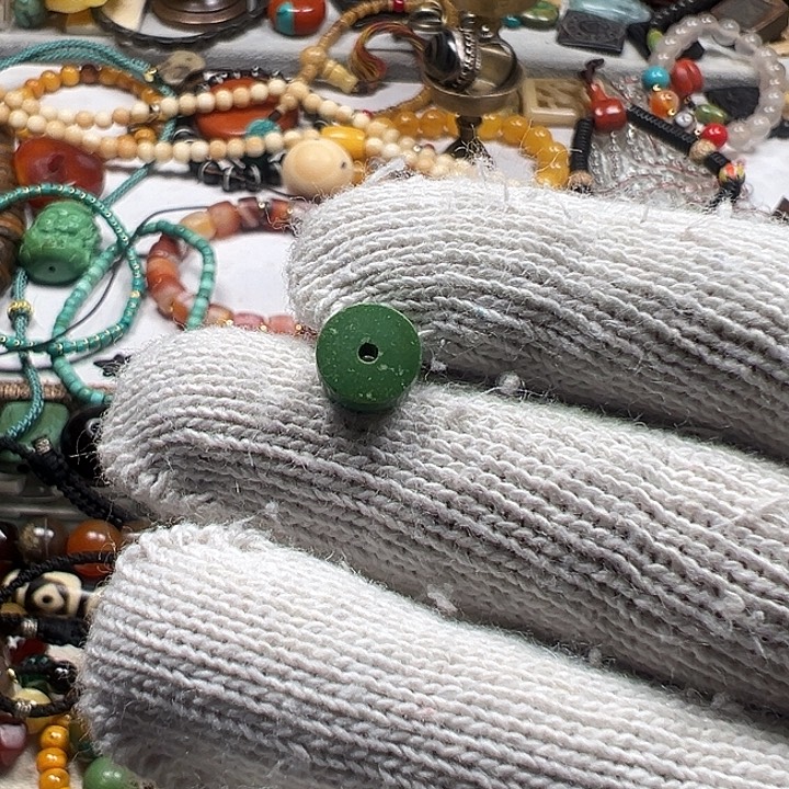 绿松石未镶嵌挂件