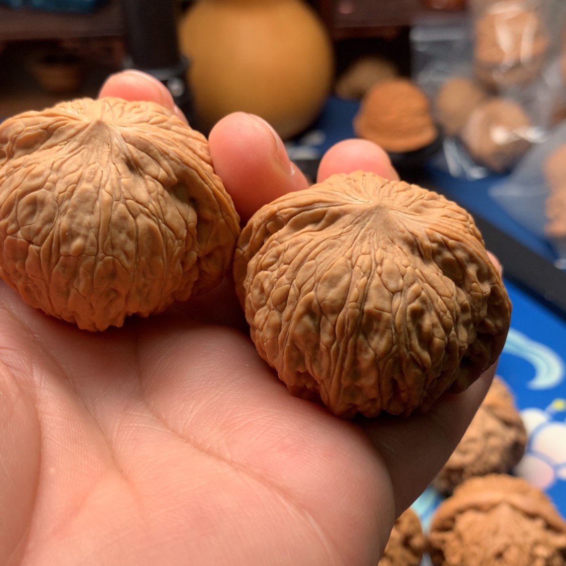 【闪购商品】文玩核桃吊坠周***⭐泥鳅42.5