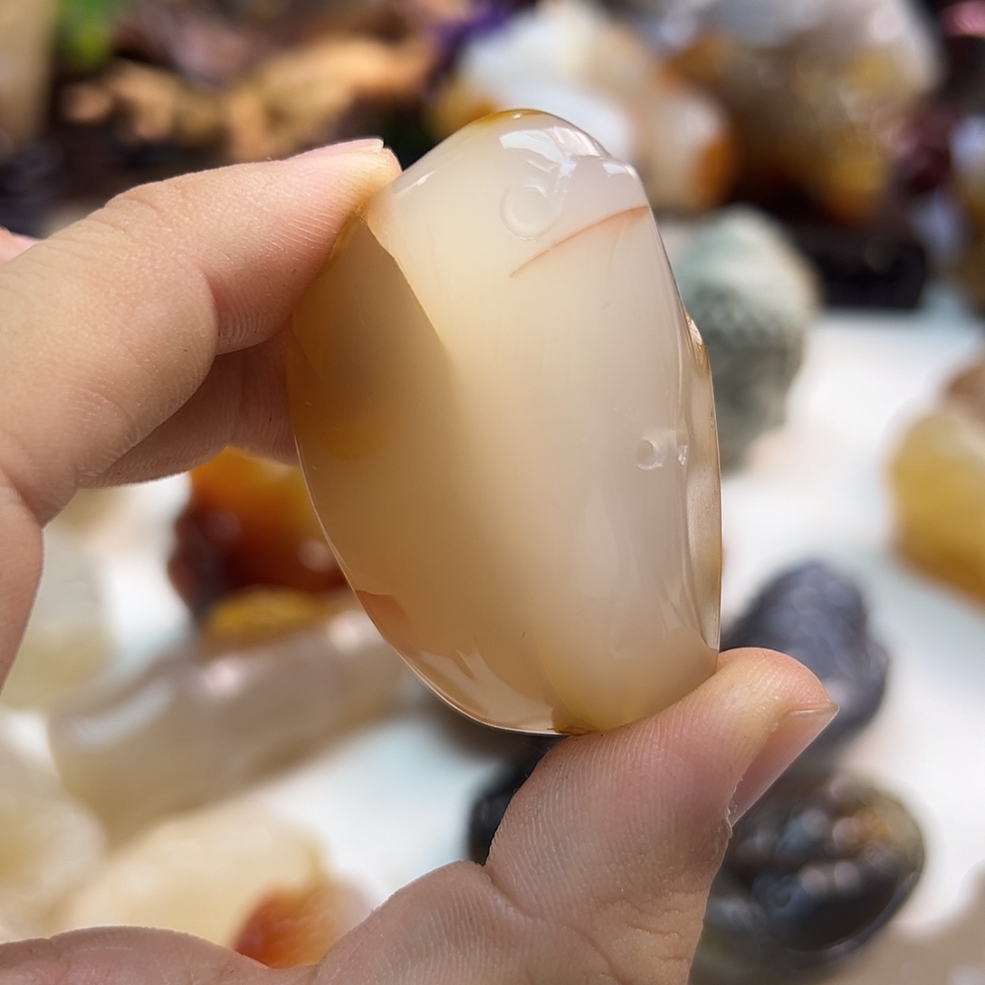 玛瑙/玉髓未镶嵌颈饰