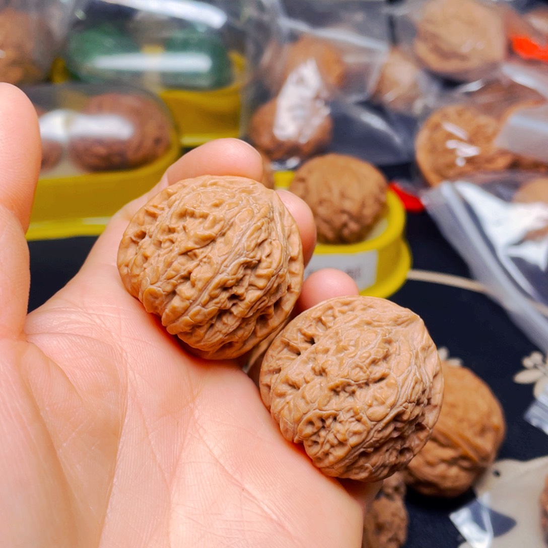 吊坠文玩核桃平底锅