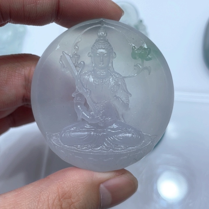 定制翡翠未镶嵌毛货