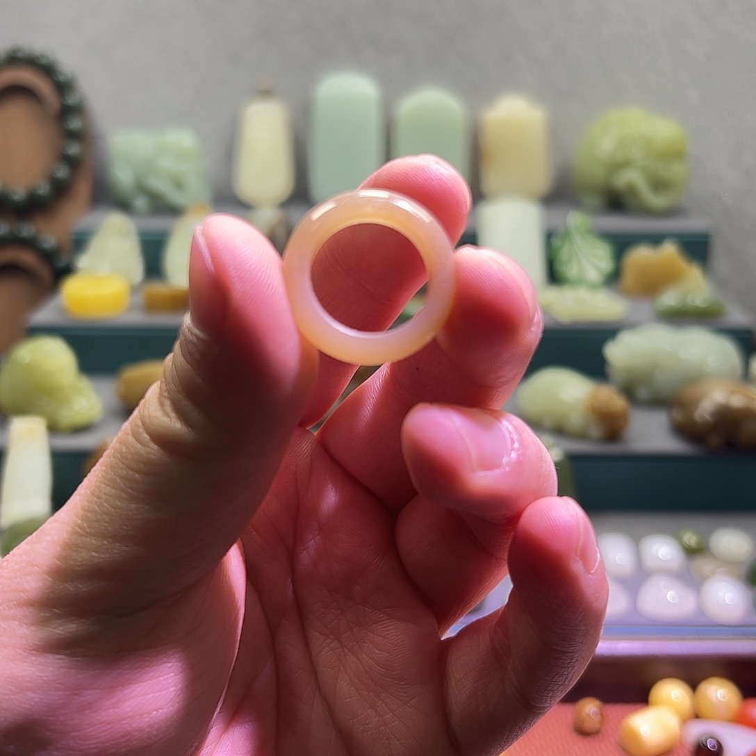 和田玉（糖玉）未镶嵌戒指