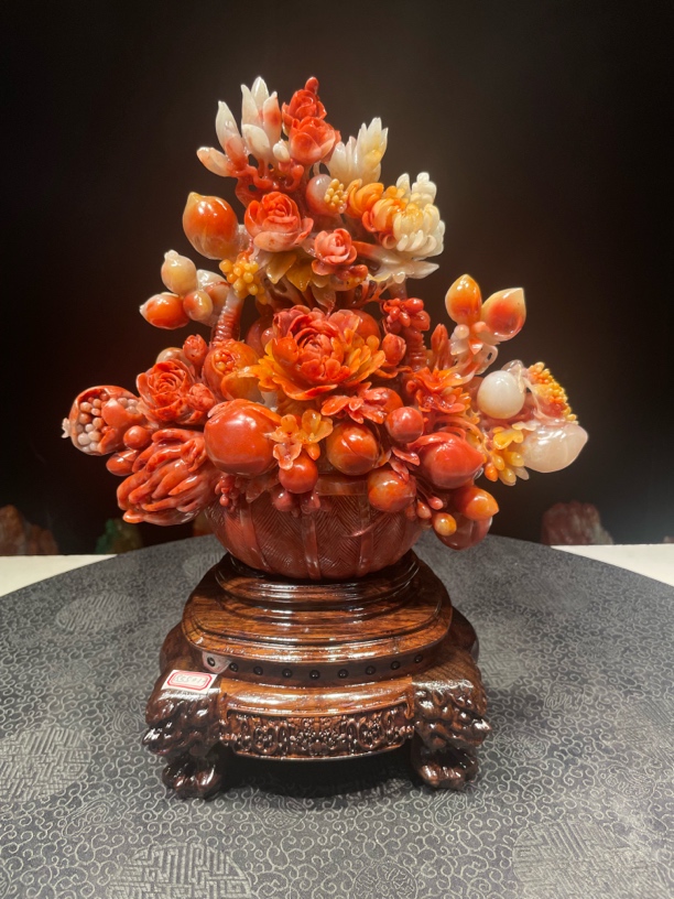 寿山石山水田黄印章印摆件貔貅手把件石雕工艺品入门玄关奇石山水