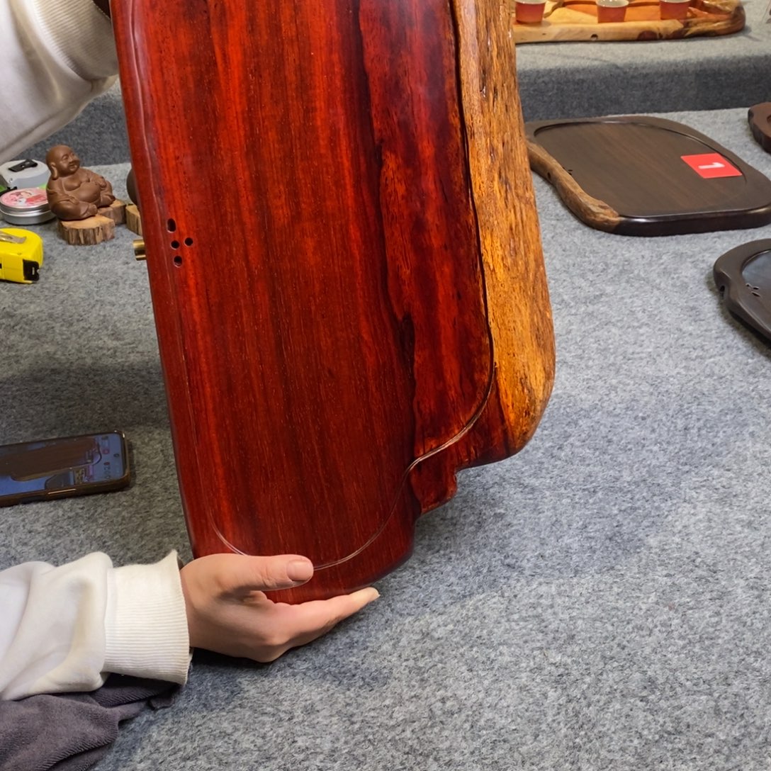 山***哥红花梨随行实木茶盘