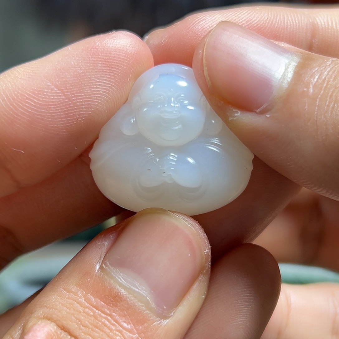 和田玉未镶嵌吊坠(不含链)