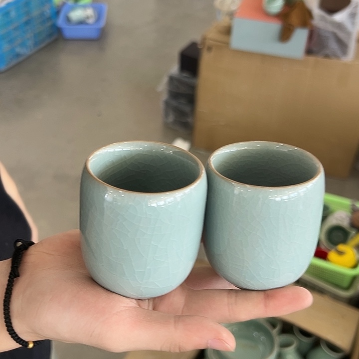 小米茶器龙泉青瓷