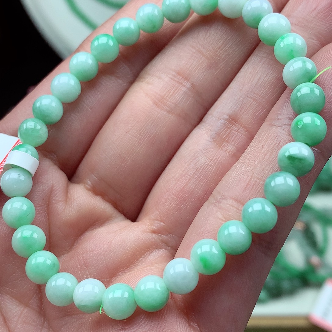 翡翠未镶嵌毛衣链翡翠