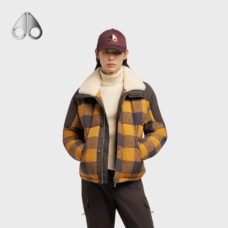 【秋冬新品】MOOSE KNUCKLES 男士鹅绒立领小剪刀羽绒服M35MJ107HA