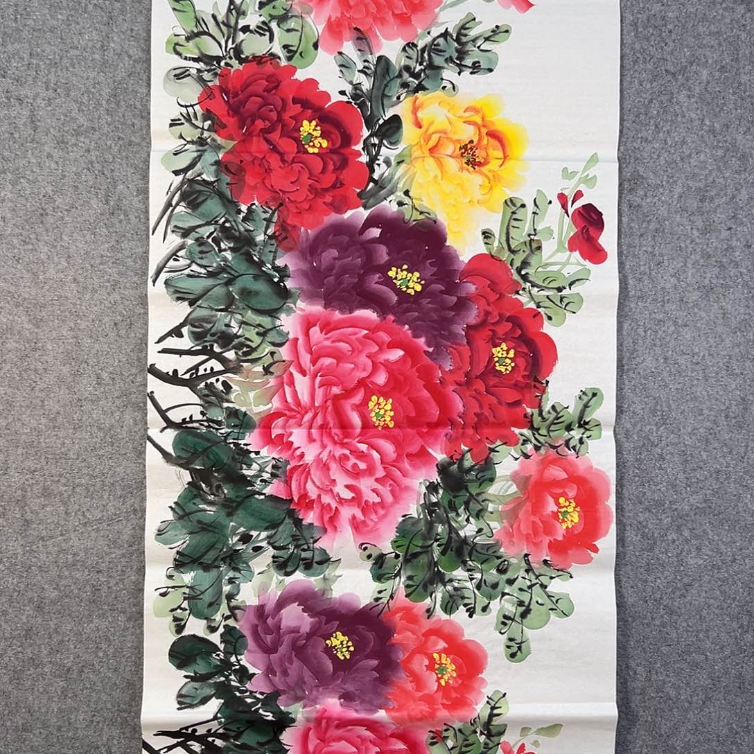 国画256 花鸟在此处飞翔也不太可能