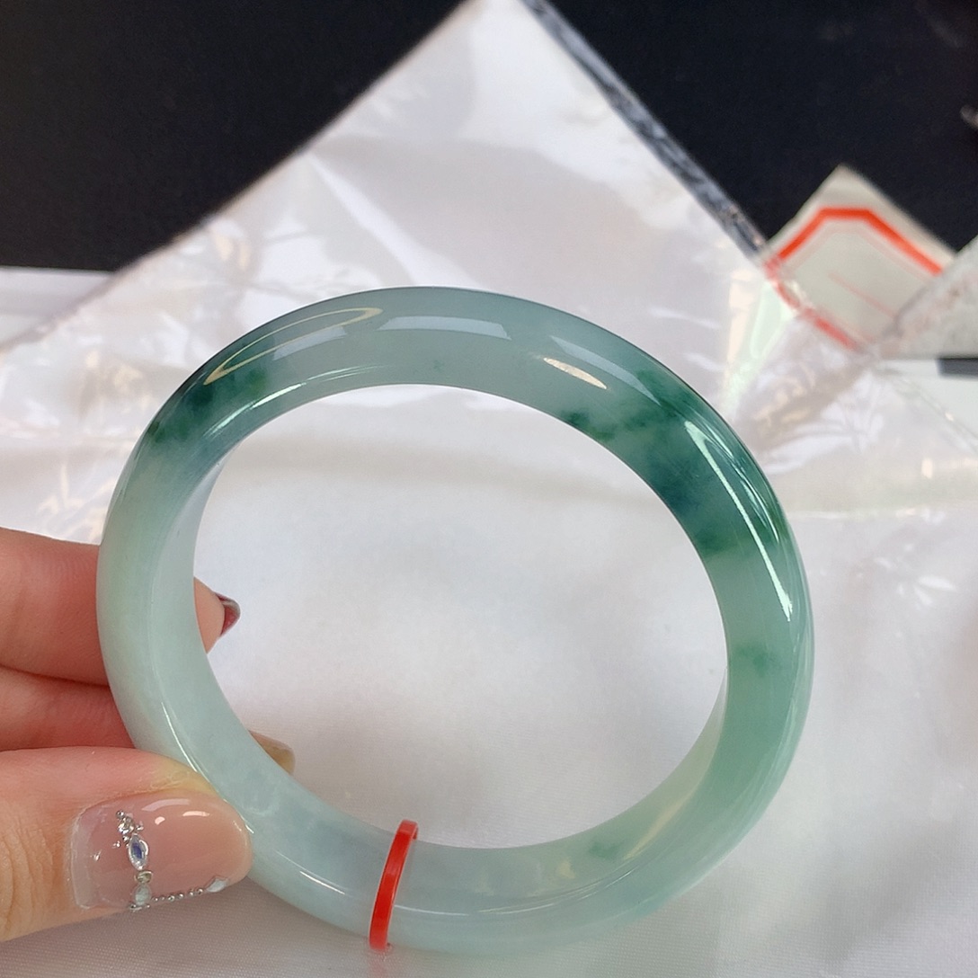 翡翠手镯未镶嵌天然A货翡翠744