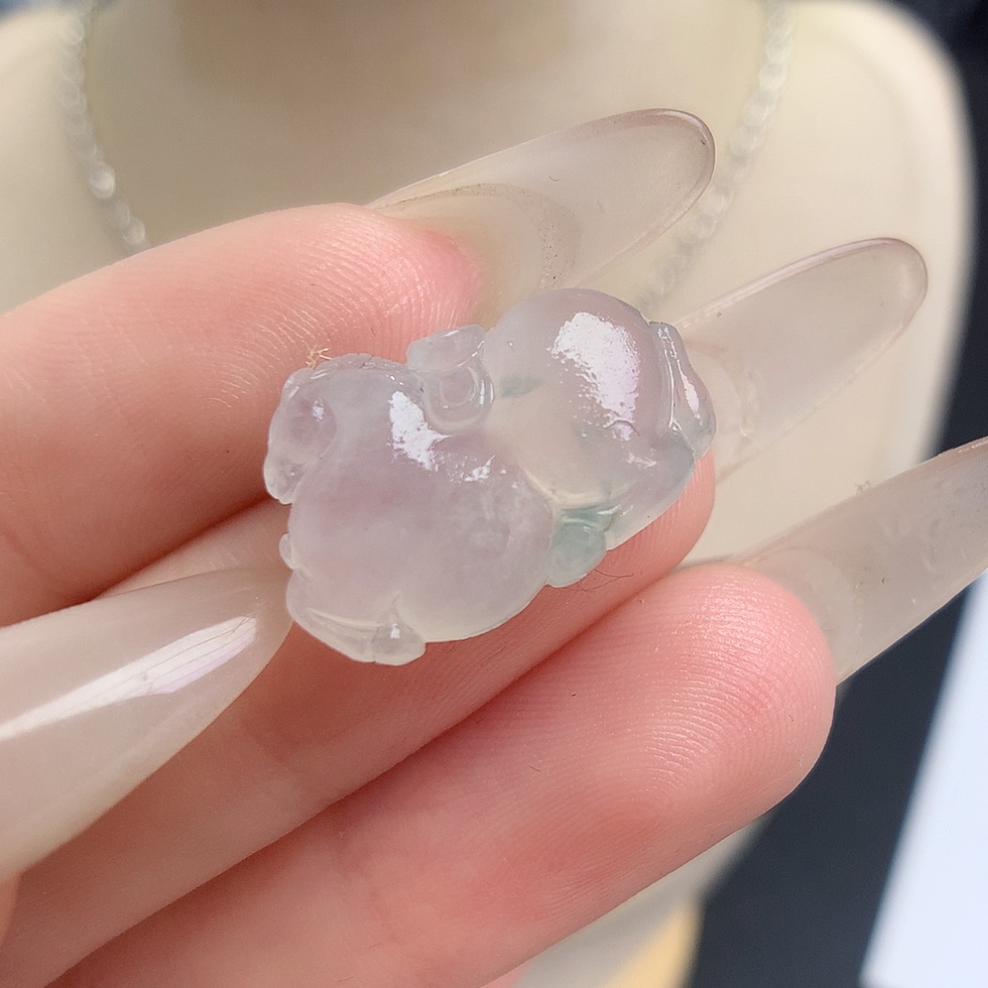 定制翡翠未镶嵌唐马