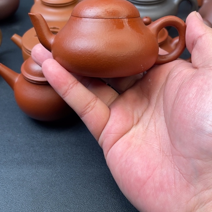 茶壶紫砂全手工梨