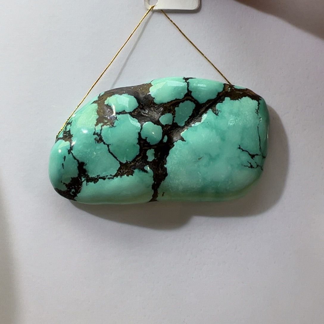 绿松石未镶嵌挂件