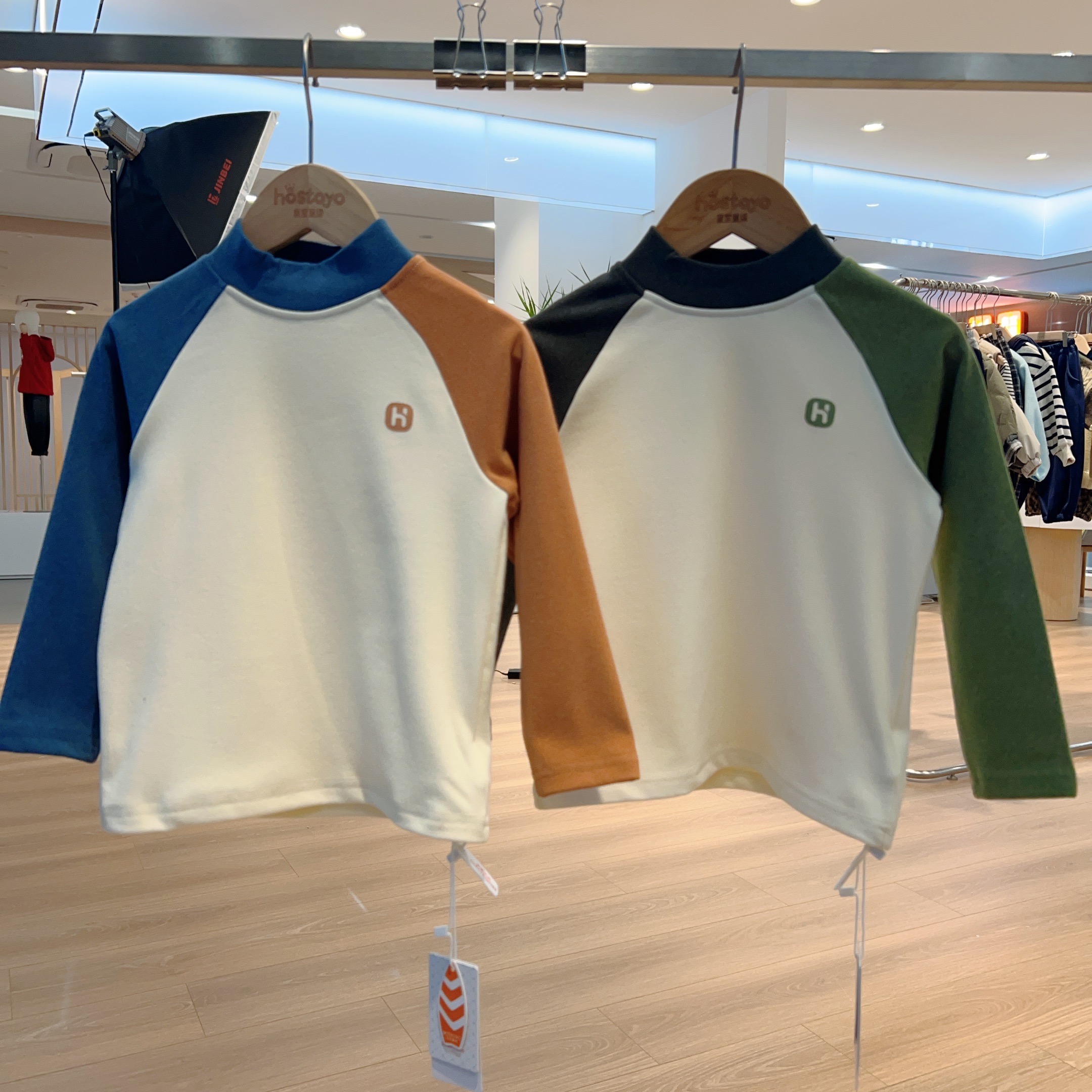 【加厚保暖】男童冬款保暖时尚休闲打底衫17430239011/2