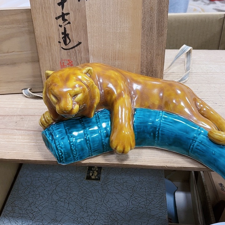 瓷片瓷制作工艺品摆件