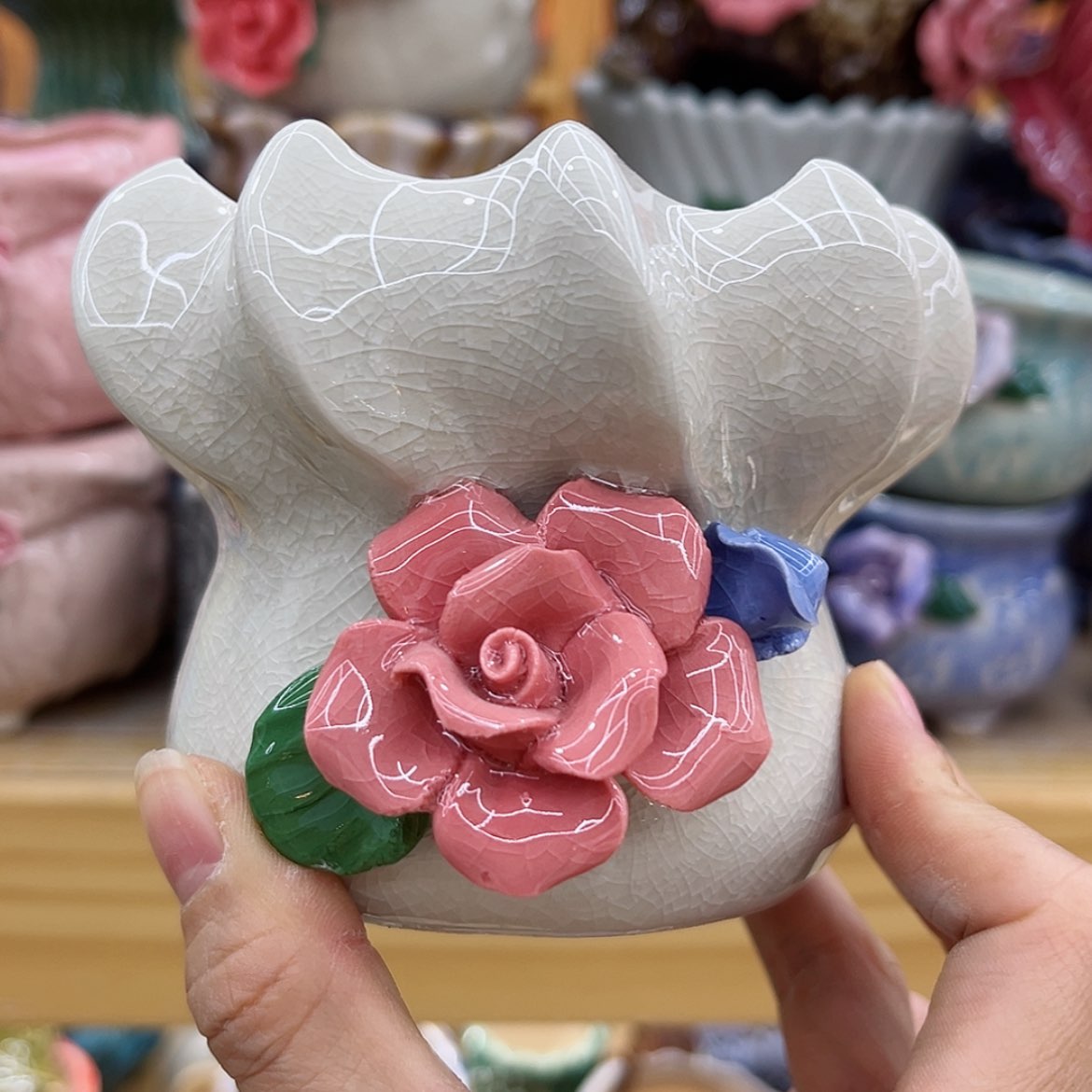 【闪购商品】陶瓷花盆