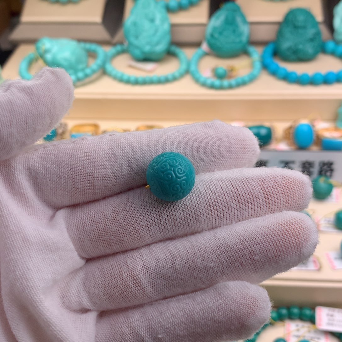 绿松石珠宝奇石未镶嵌14