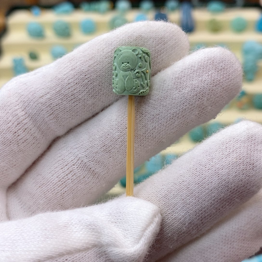 绿松石珠宝奇石未镶嵌