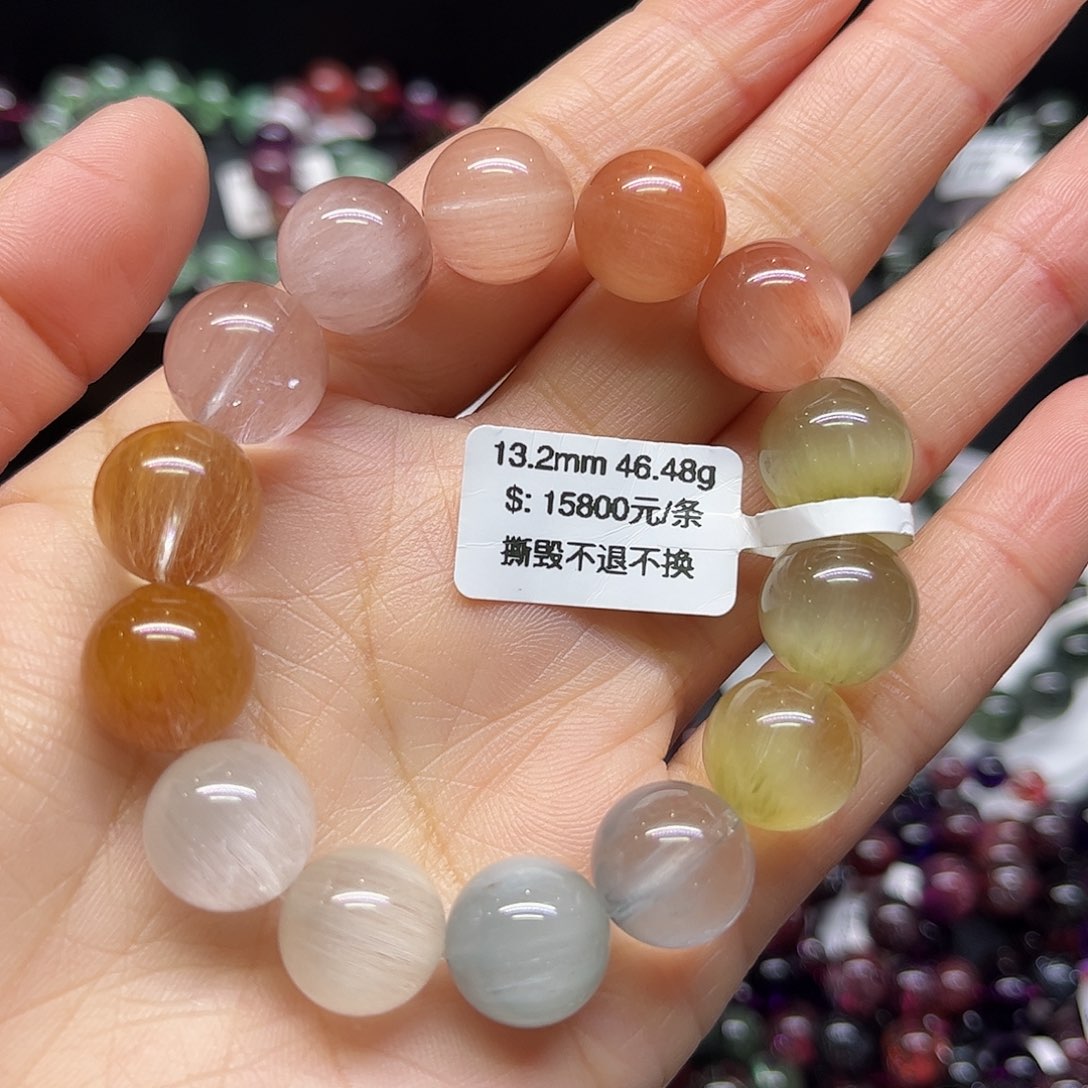 水晶手链未镶嵌手链