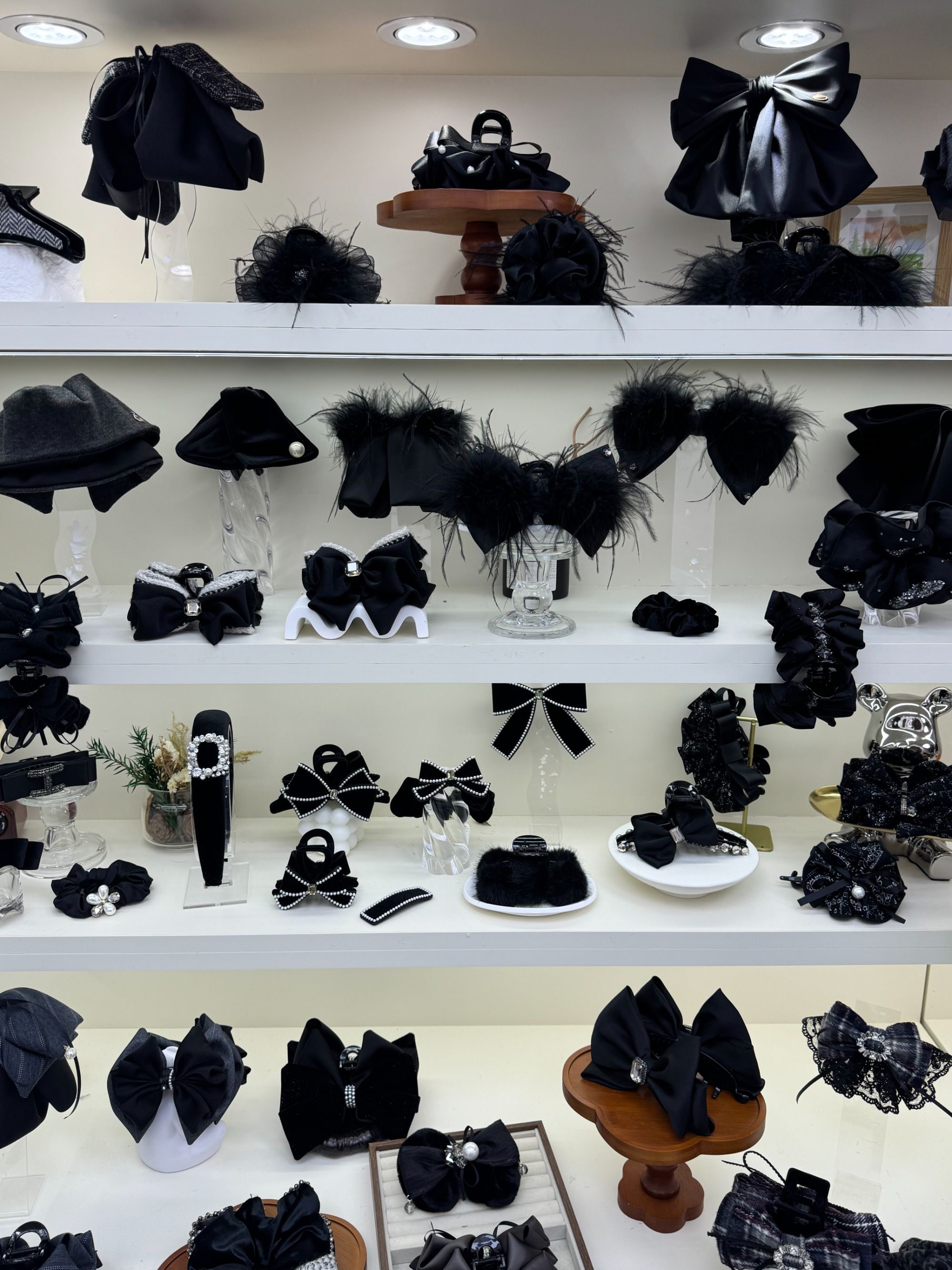 【月禾12月19日1-200】秋冬复古风千金简约日韩抓夹发夹优雅温柔