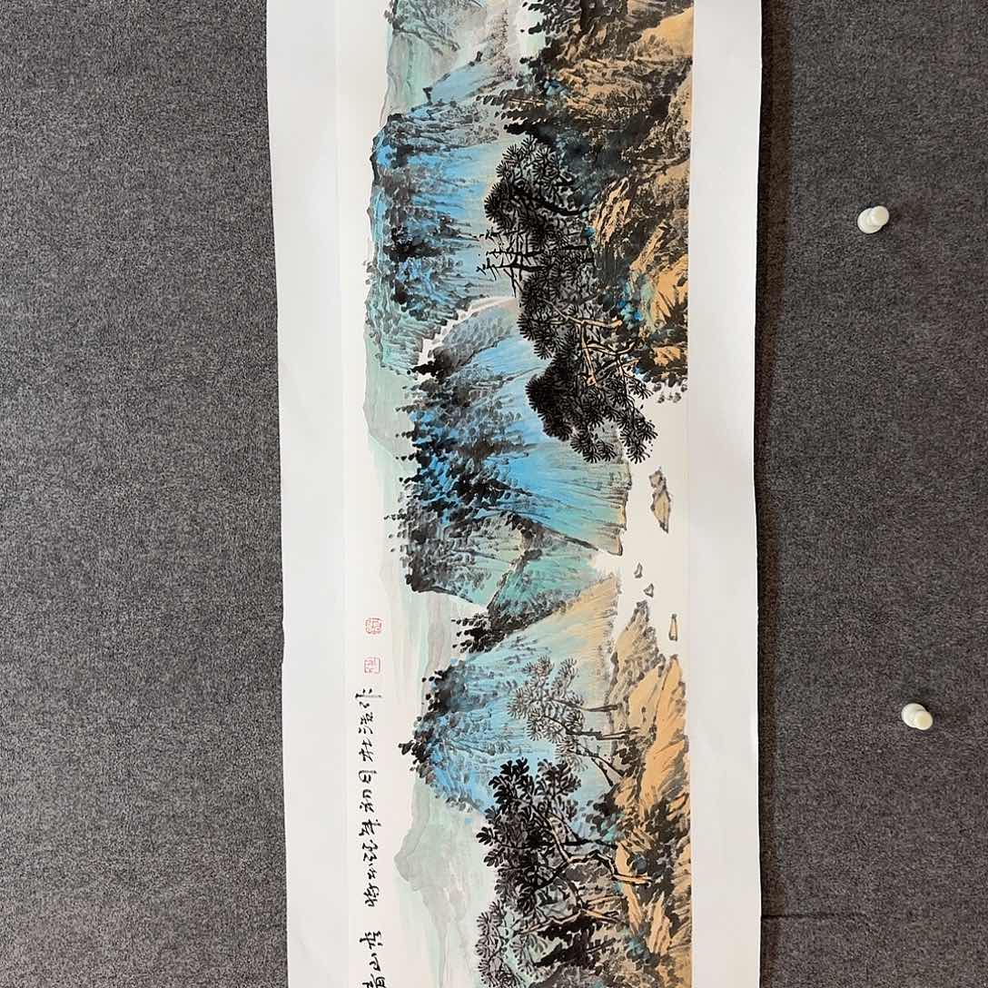 国画杜浩老师手绘作品