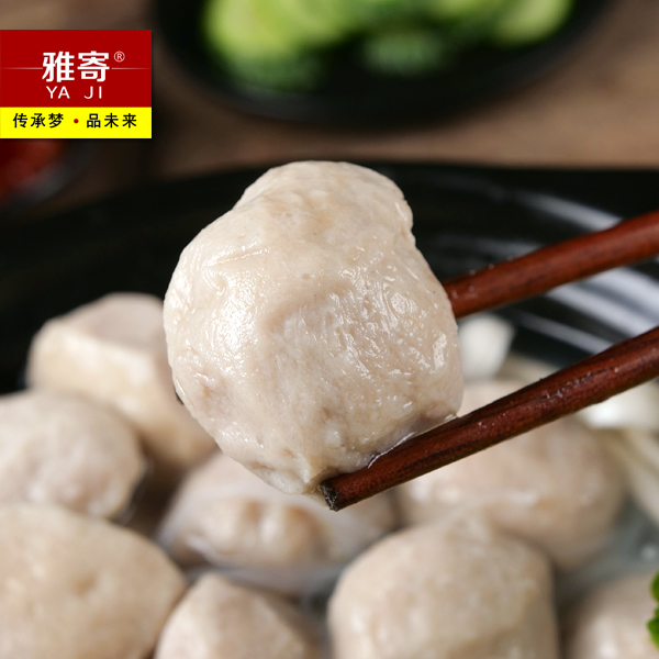 【客家肉丸】精选农村大肥猪新鲜后腿肉每天新鲜出炉当天发货