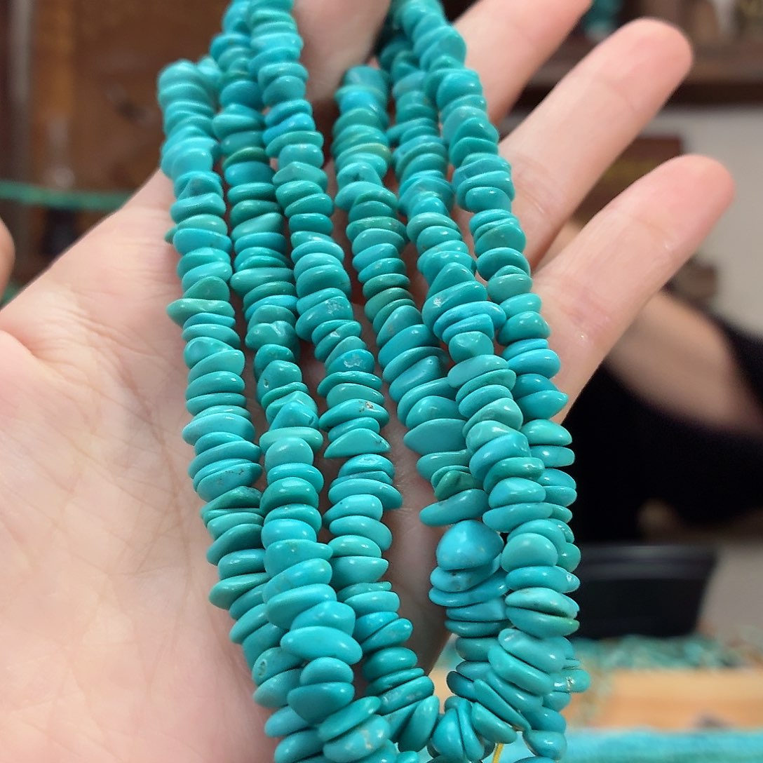 未镶嵌绿松石珠宝奇石