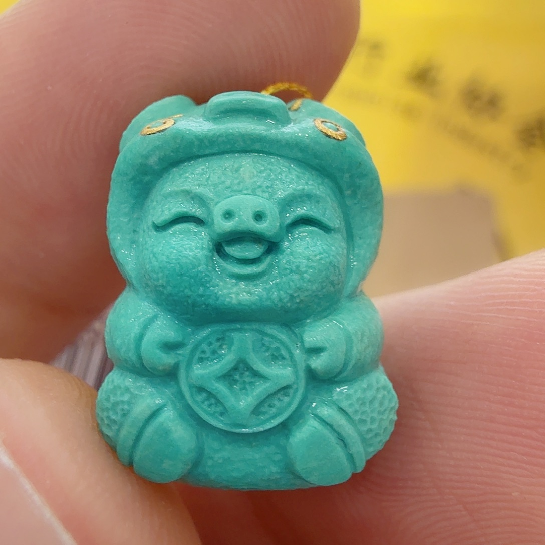 绿松石未镶嵌珠宝奇石