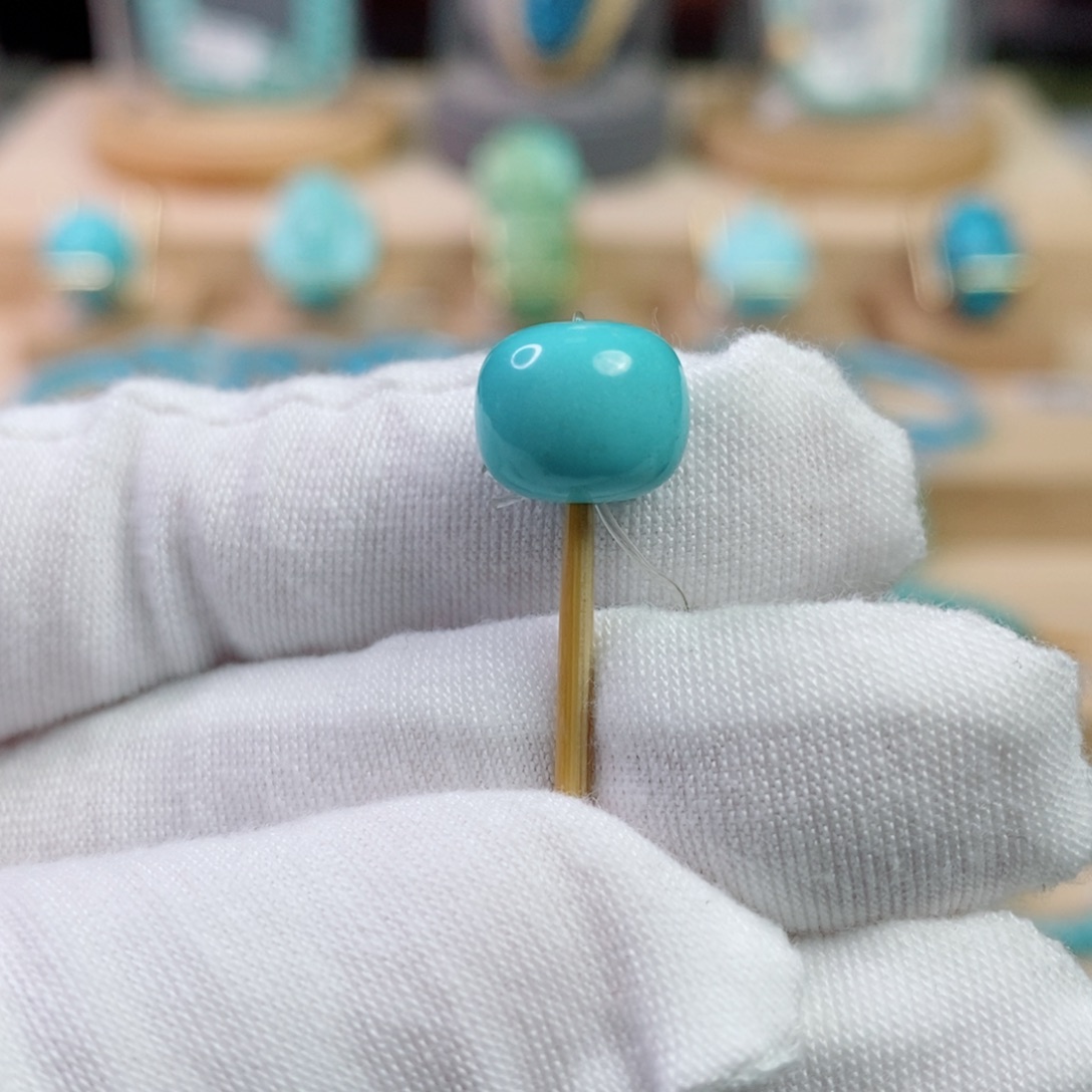 绿松石未镶嵌珠宝奇石10mm