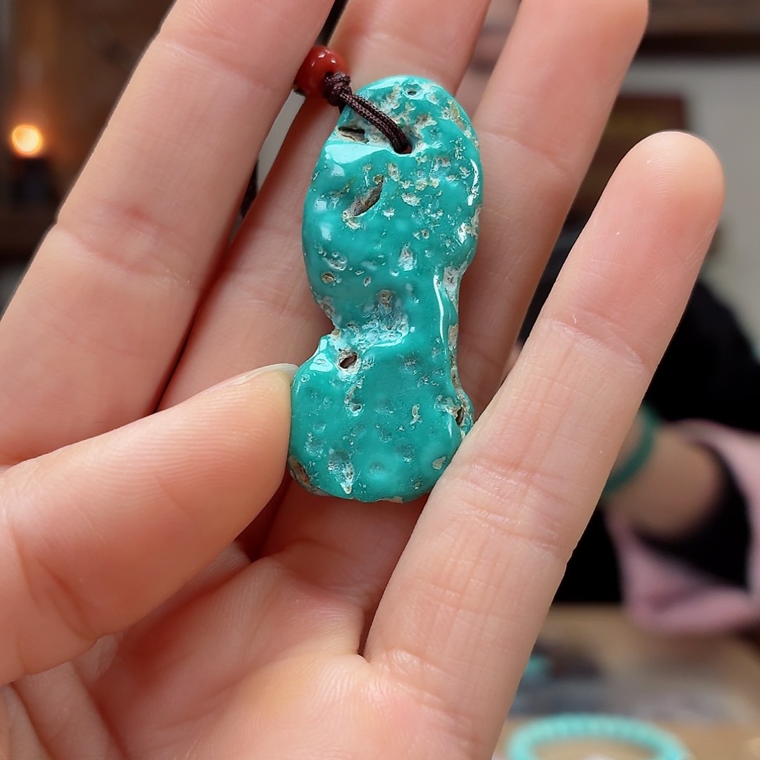 未镶嵌绿松石珠宝奇石