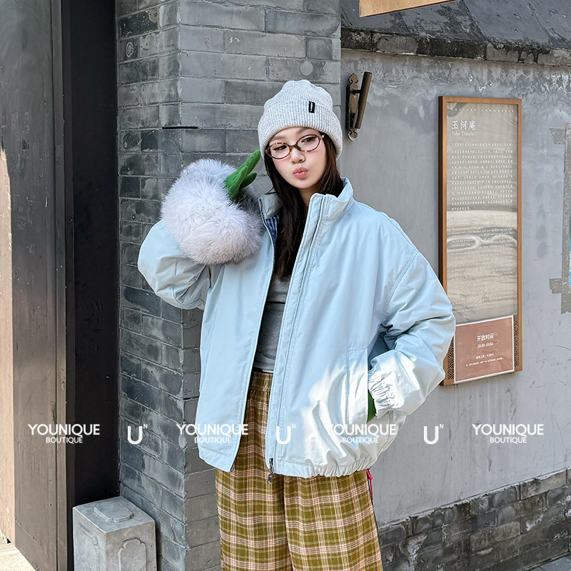 【Havvind】新品25秋冬时尚保暖阿比斯库鹅绒服外套女