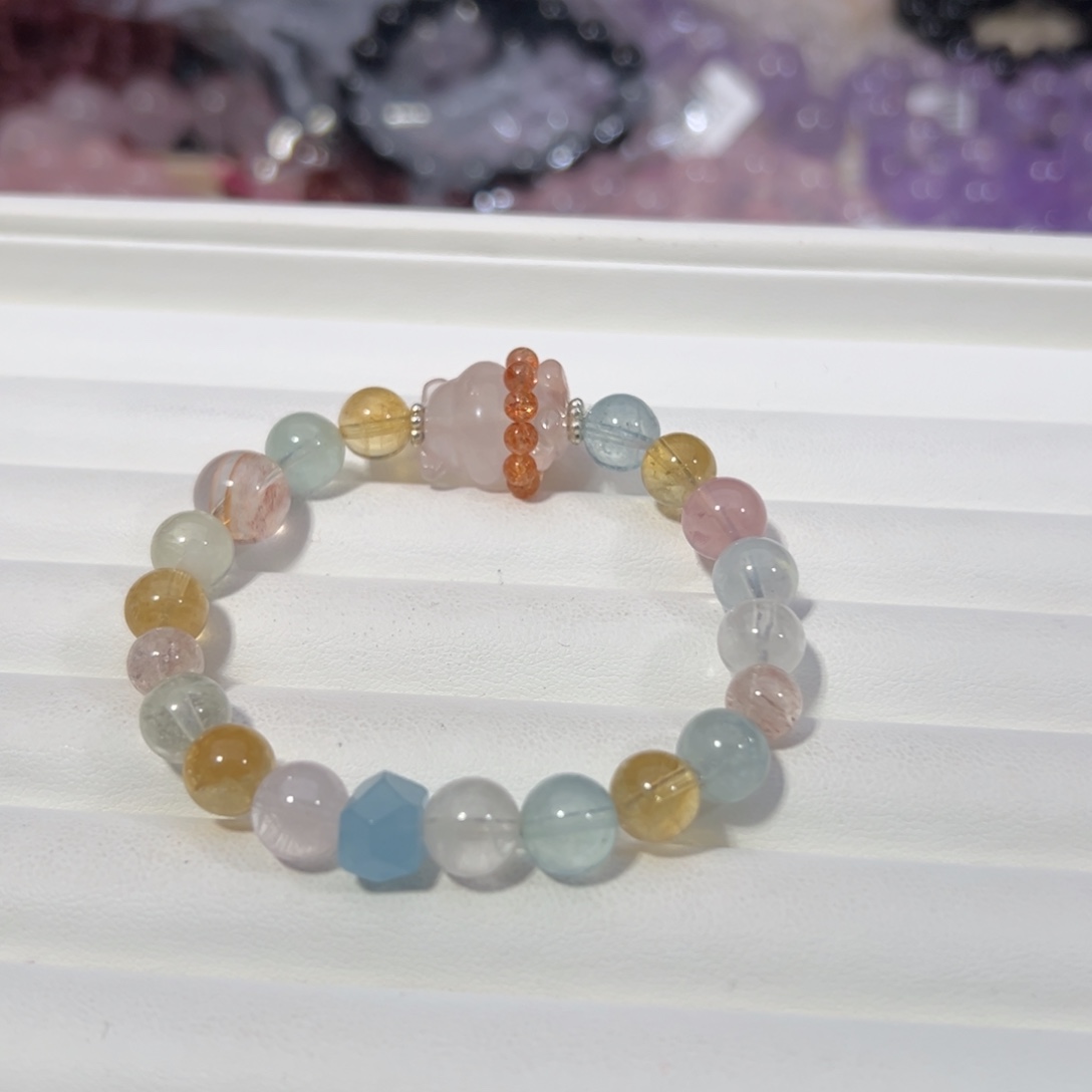 水晶天然默认微瑕（多样性发其一）未镶嵌