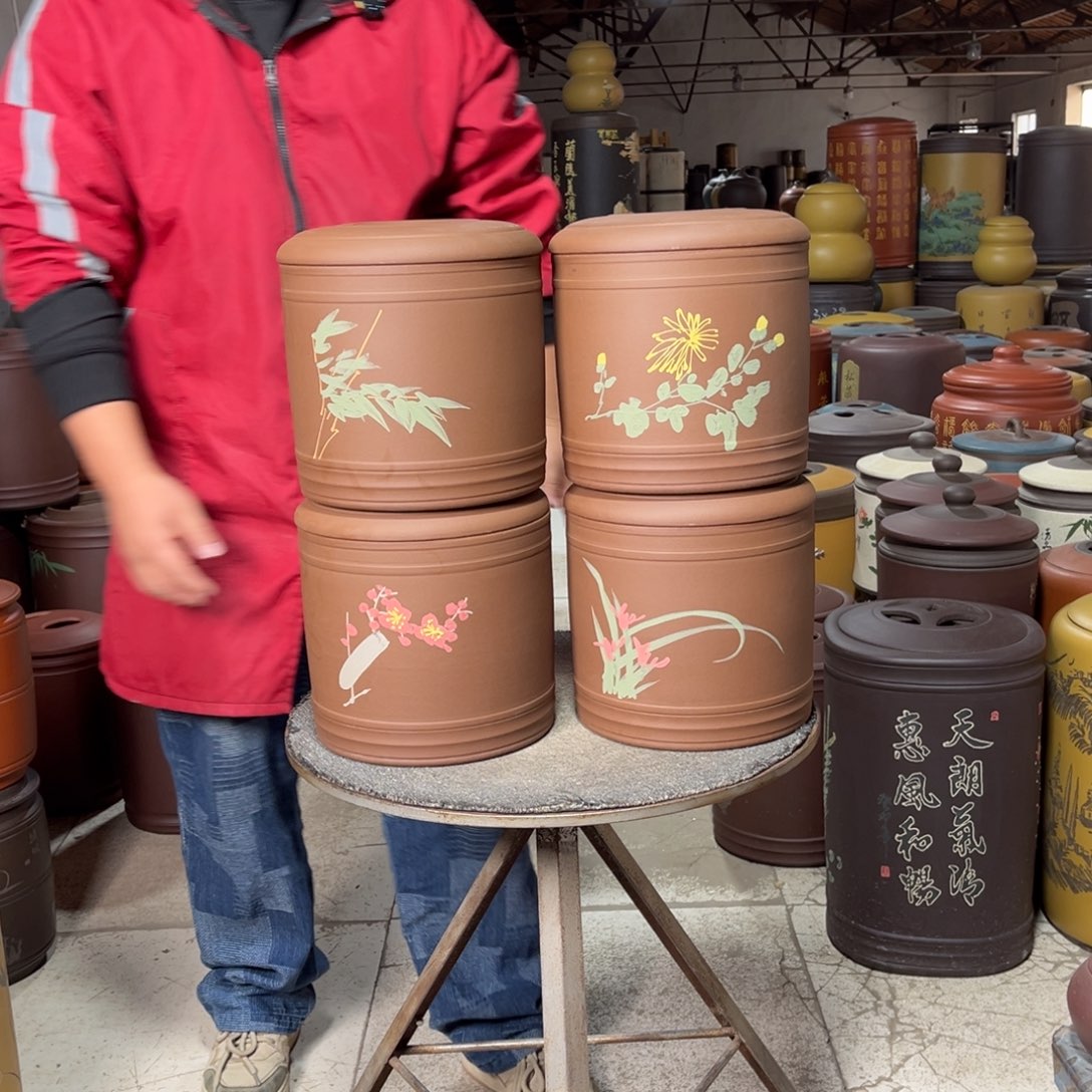 紫砂茶叶罐茶叶罐