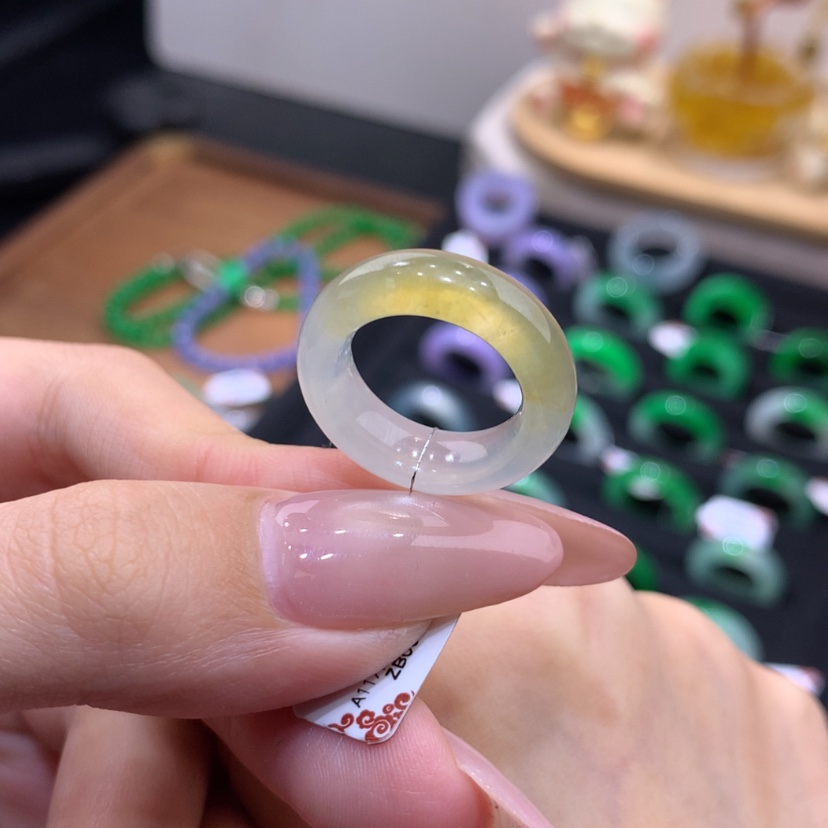 【闪购商品】未镶嵌戒指翡翠6-7