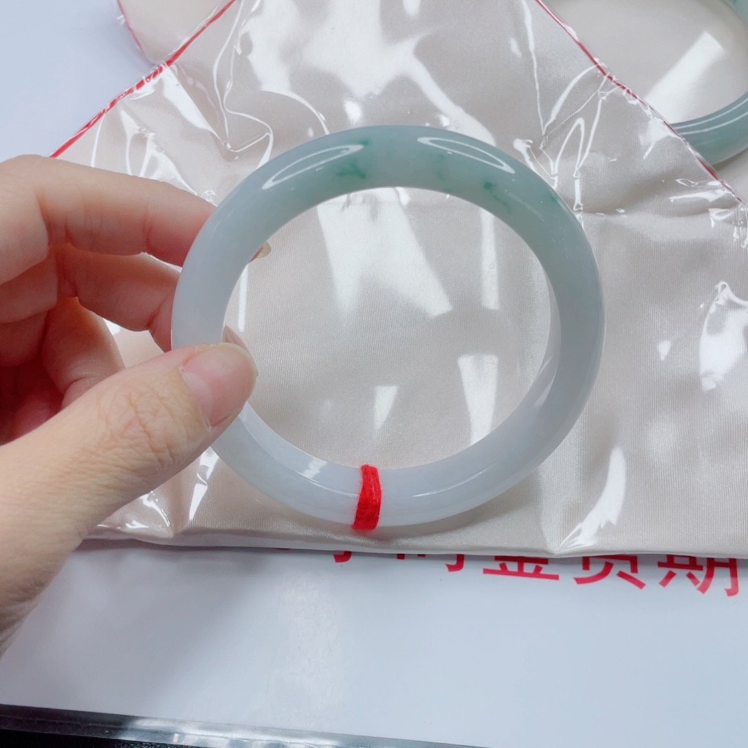 未镶嵌手镯翡翠墨**竹
