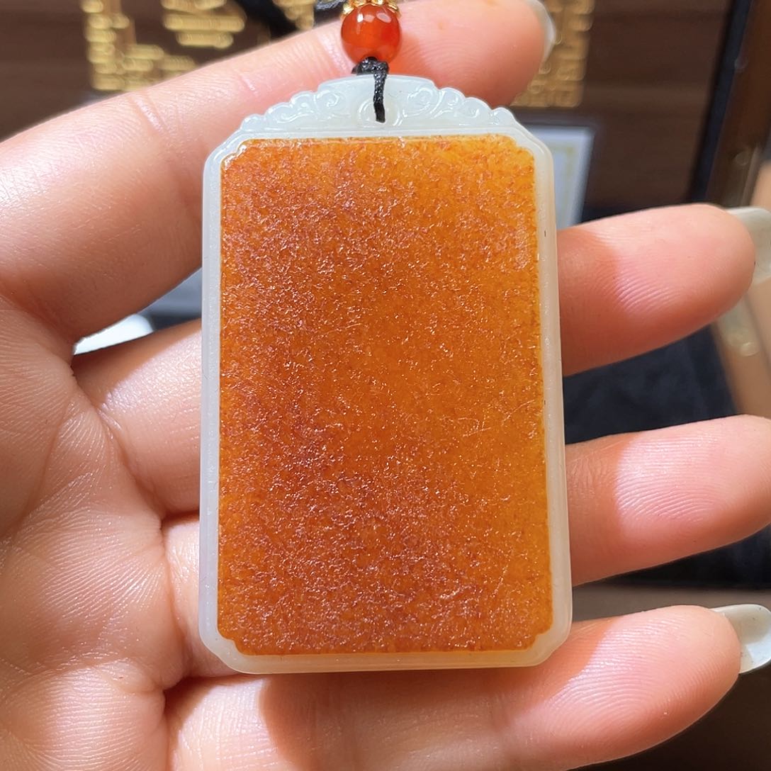 和田玉颈饰未镶嵌A7 