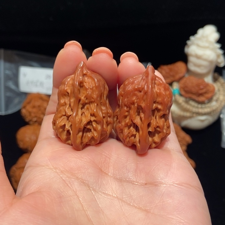 文玩核桃把件无*葫芦199