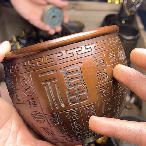 铜制文玩把玩物件