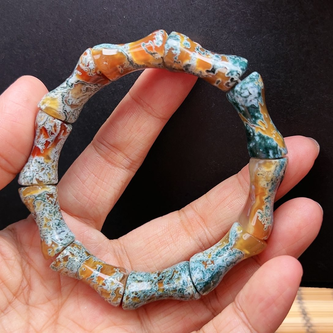 未镶嵌玛瑙/玉髓珠宝半成品